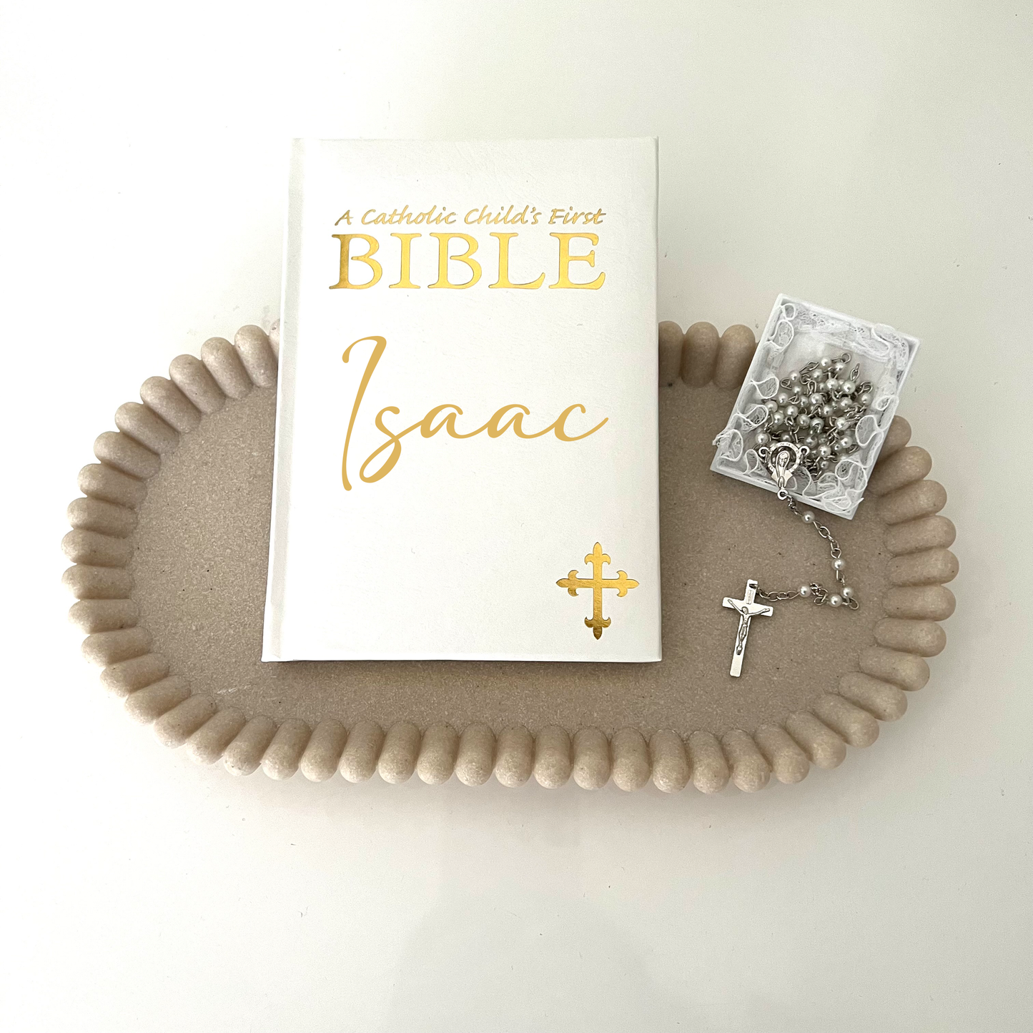 Catholic Child's First Bible - Personalised Name