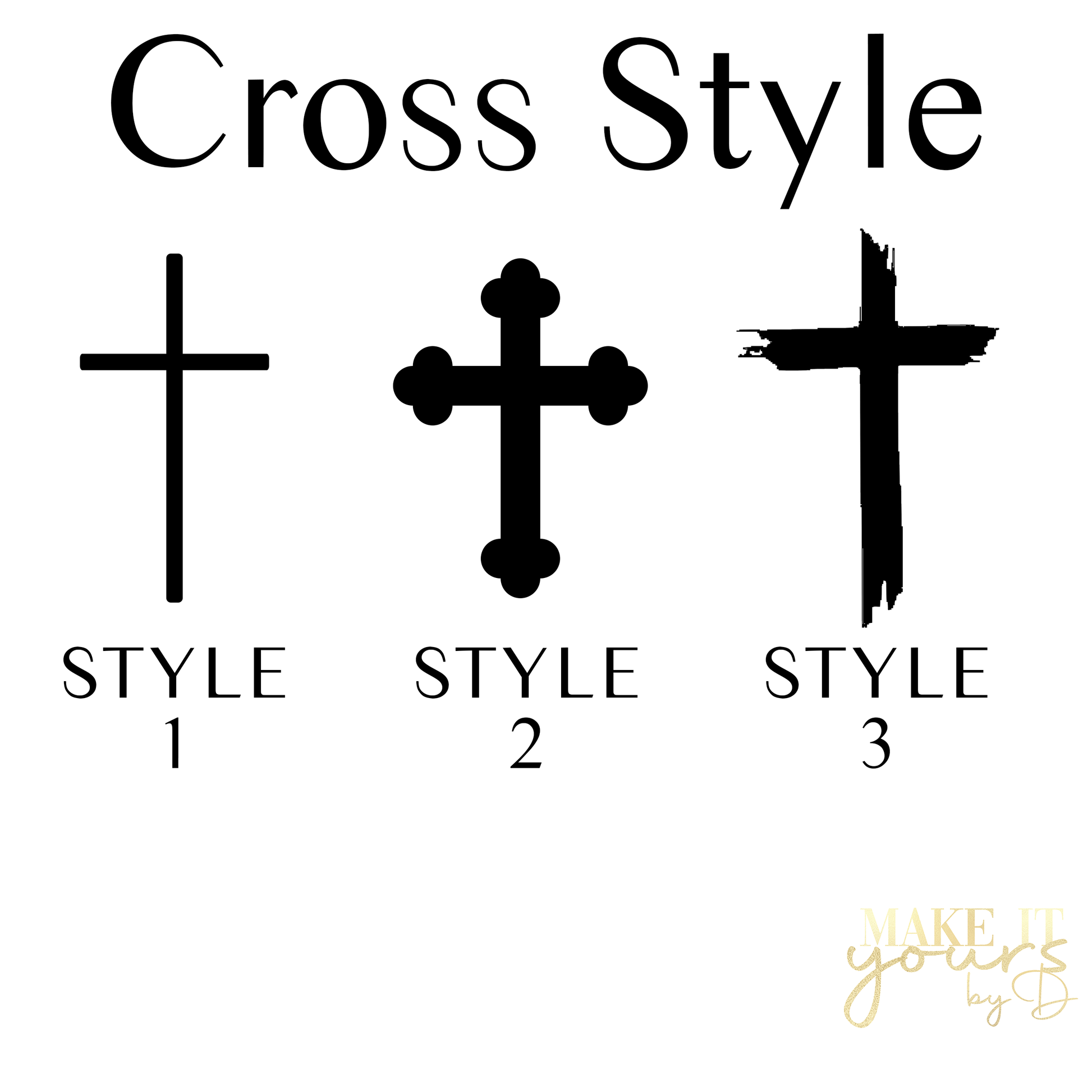 Cross Style options