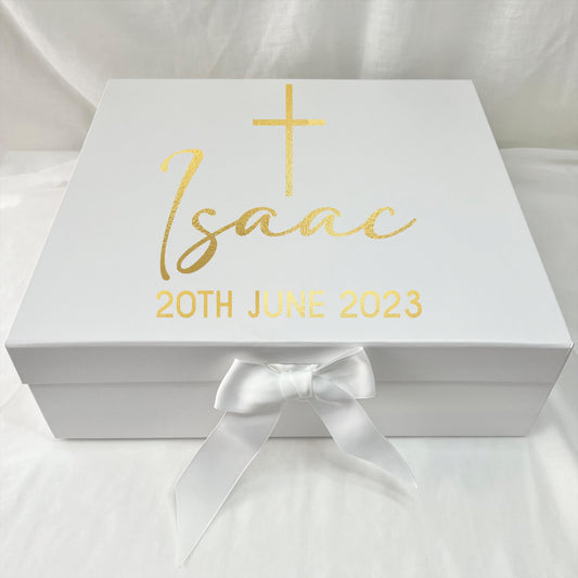 Large Magnetic Closing Lid Gift box with bow