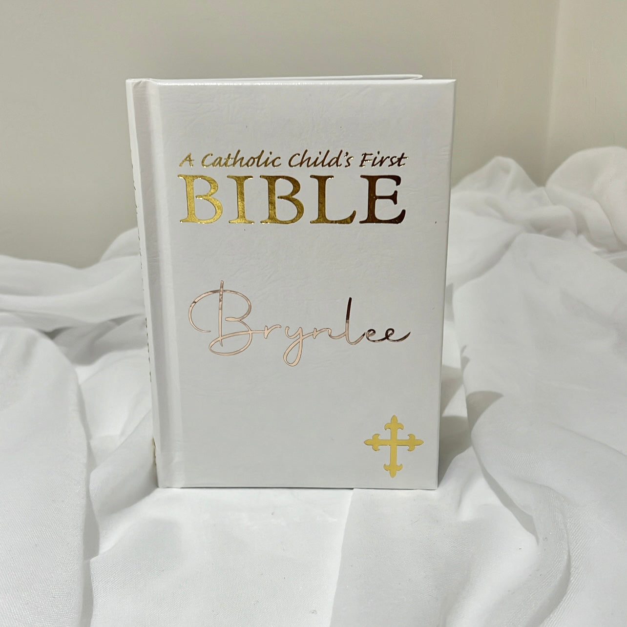 Catholic Child's First Bible, Personalised name Bible